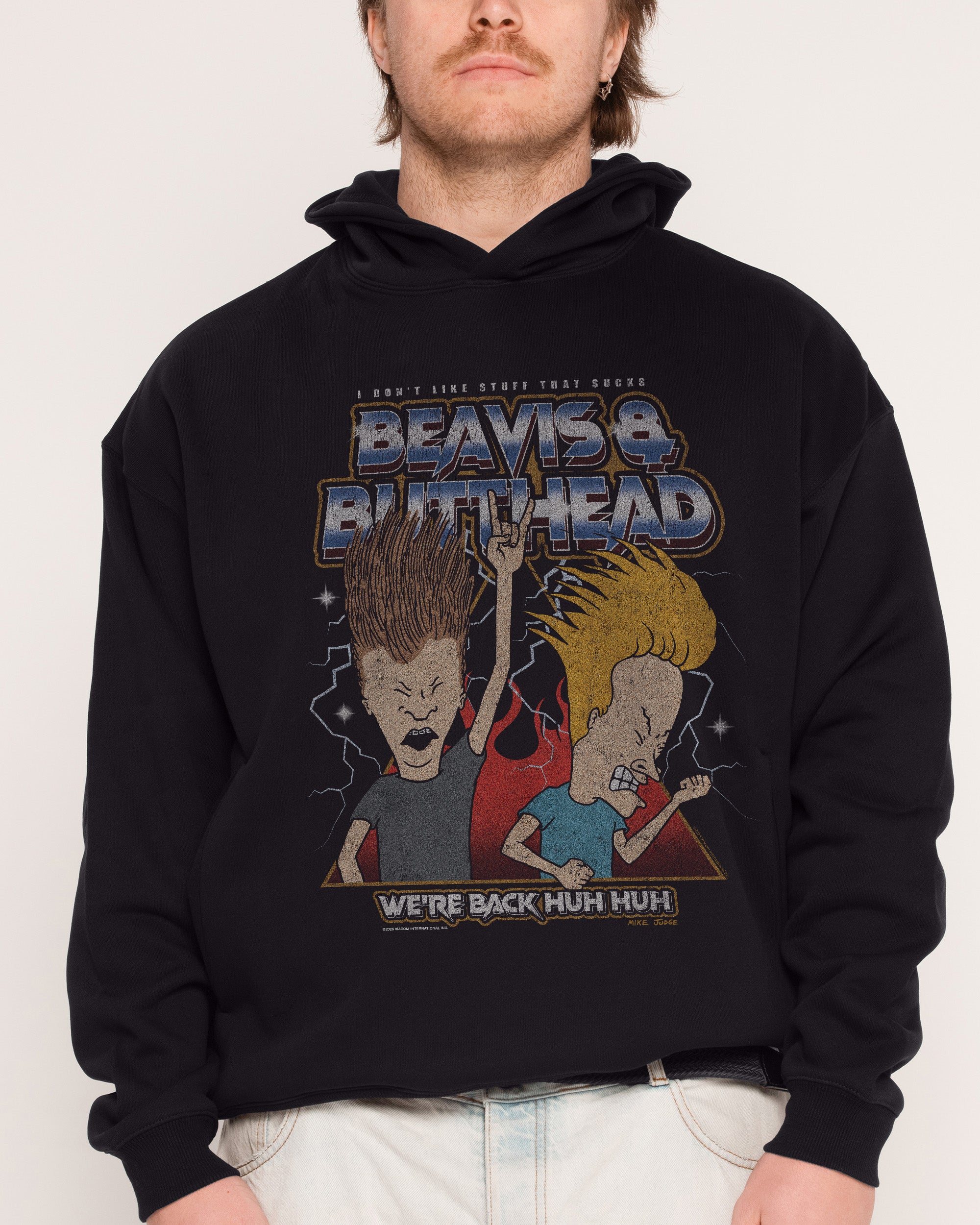 Heh Heh Metalheads Hoodie