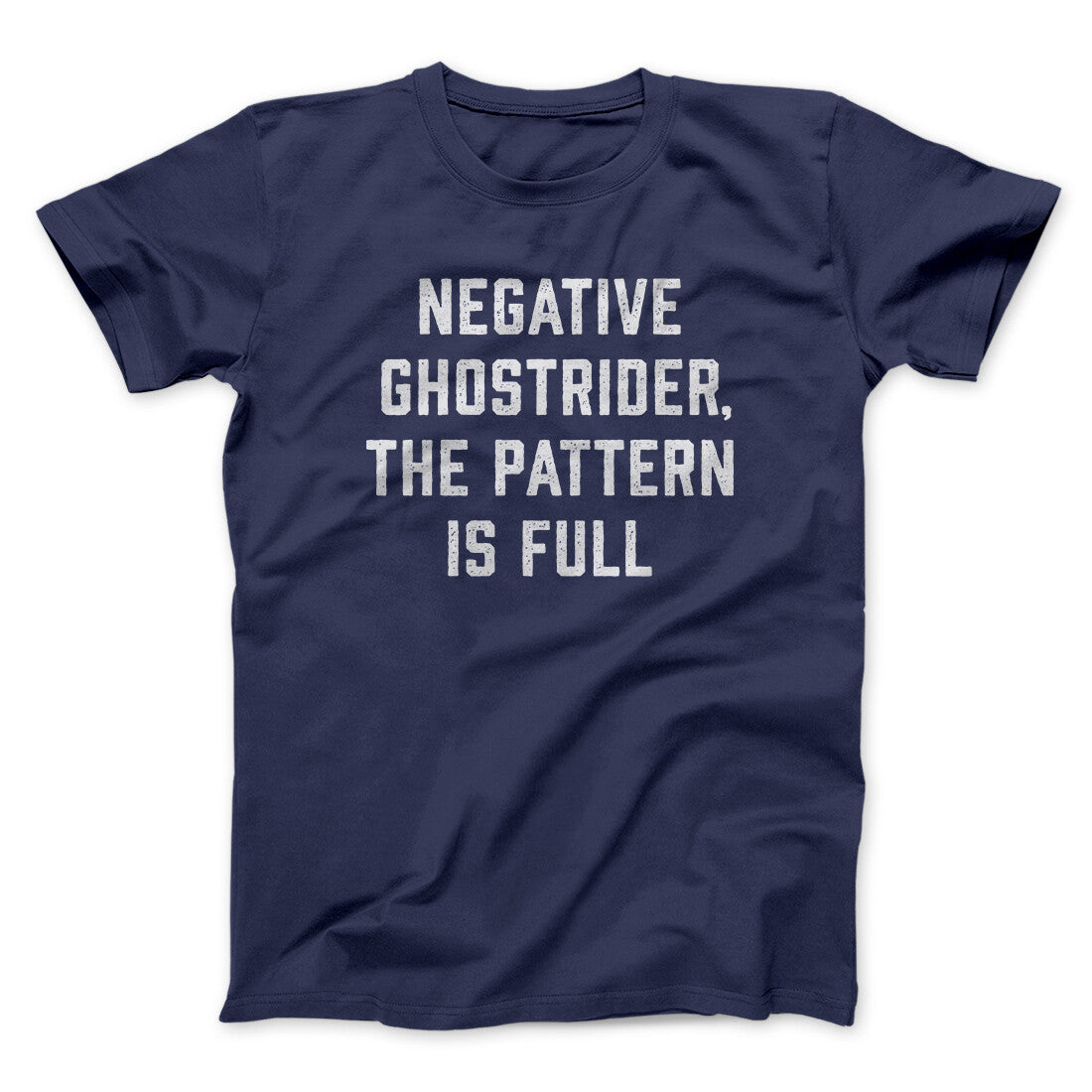 Negative Ghostrider The Pattern Is Full Funny Movie Men/Unisex T-Shirt