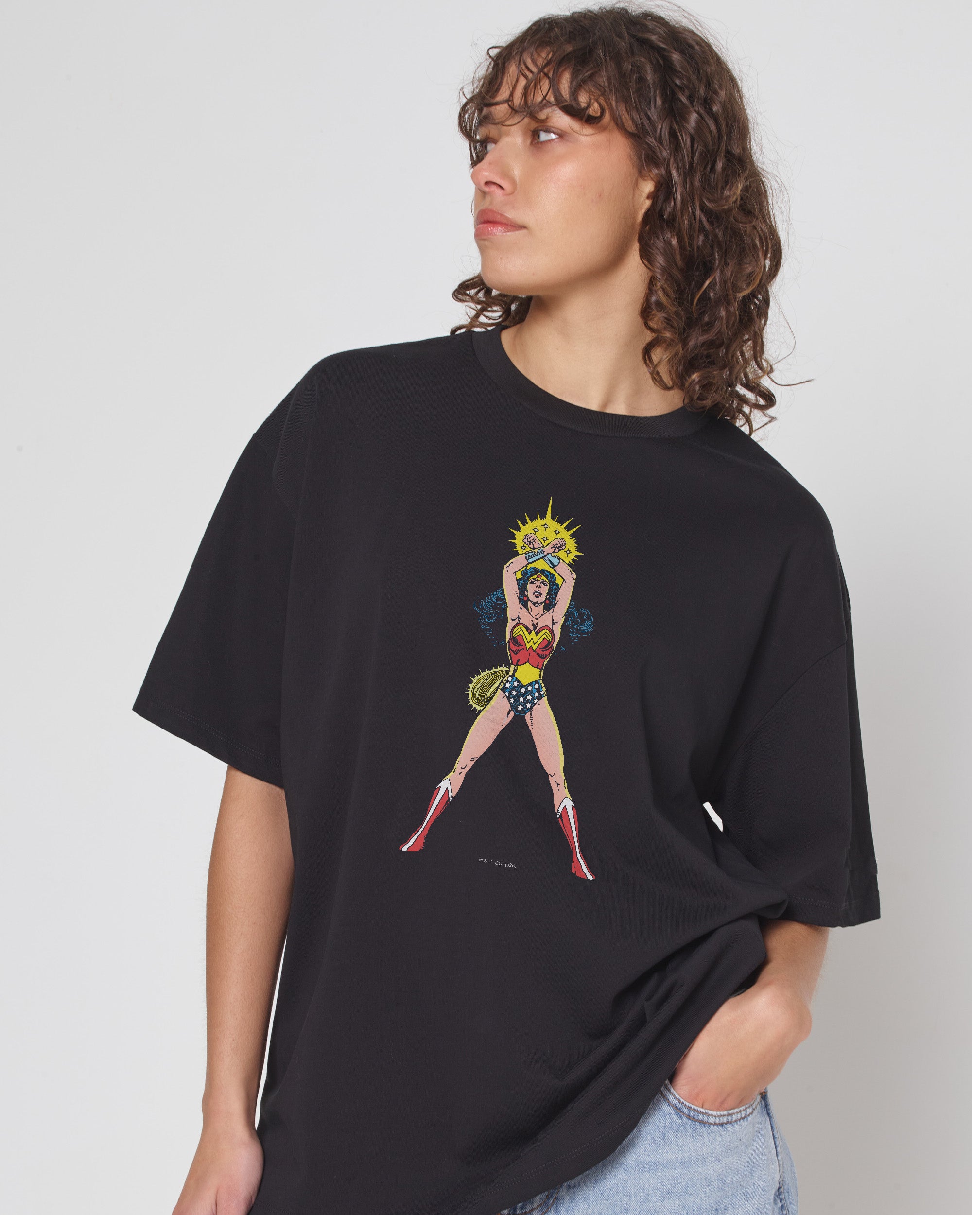 Wonder Woman Power Surge Oversized Tee